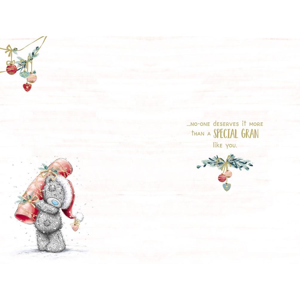 Gran Me to You Bear Christmas Card Extra Image 1